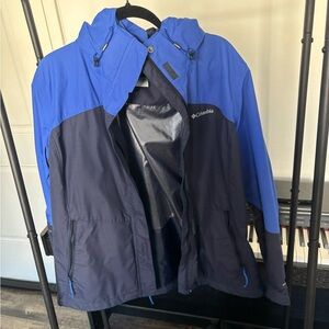 Columbia rain jacket